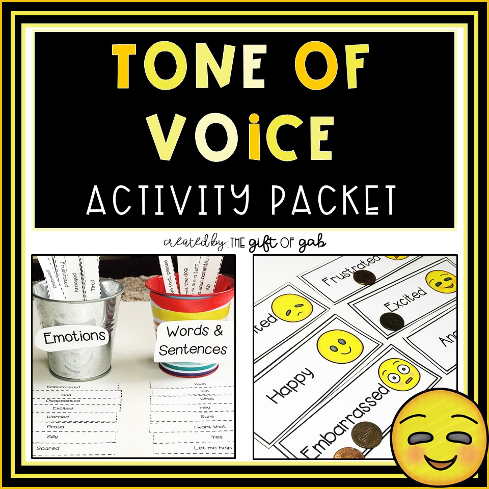 Tone of Voice Activity Packet