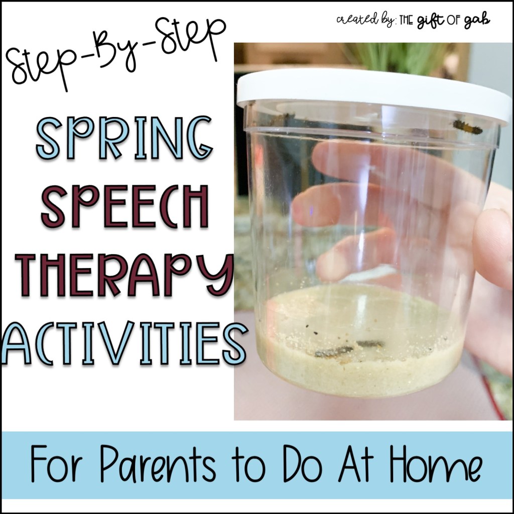 Spring Speech Therapy Activities At Home