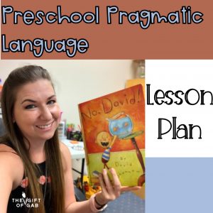 Preschool Pragmatic Language Activitie