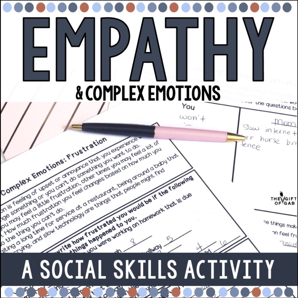 empathy and emotions activity 