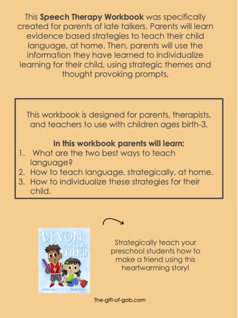 speech therapy strategies for parents of late talking toddlers