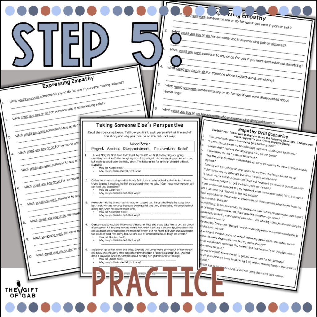 activities to practice empathy and emotional literacy