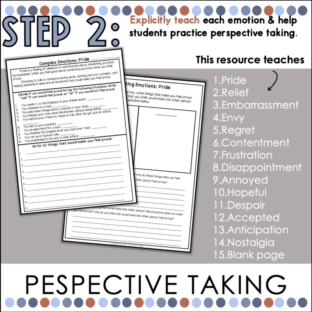 teaching perspective taking with emotions 