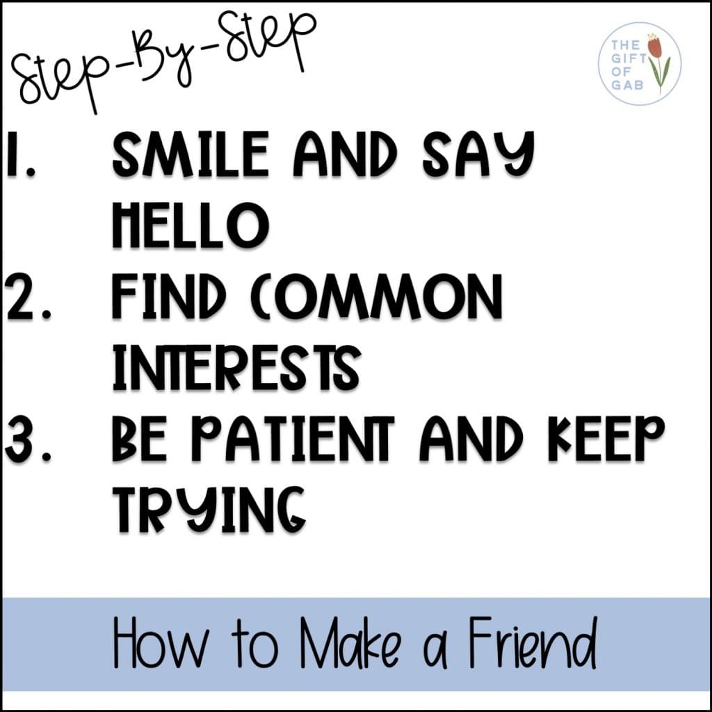 How to teach a child to make a friend in thee simple steps